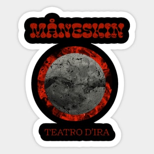 MANESKIN TEATRO D'IRA Sticker